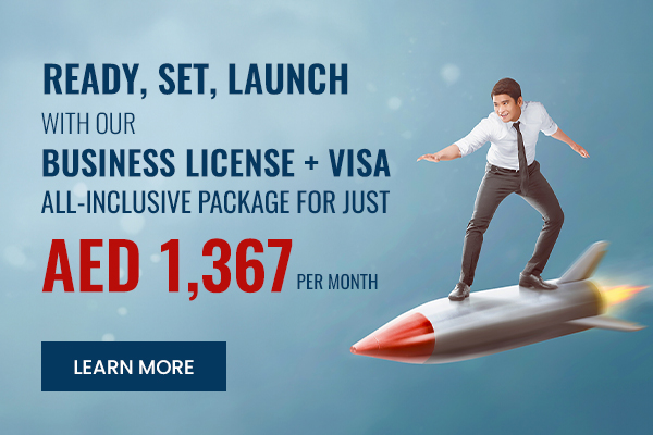 All-inclusive Business License Package for just AED 1367 per month