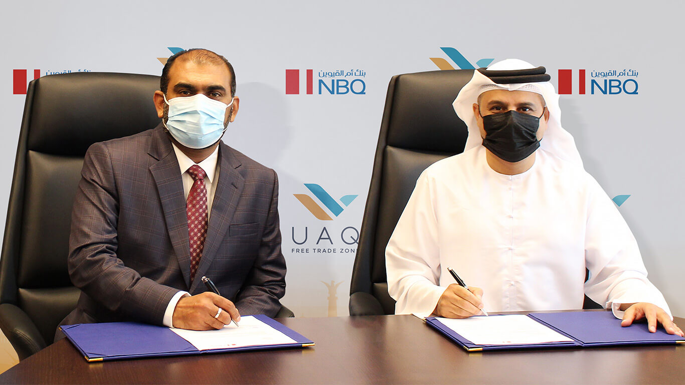 UAQ Free Trade Zone signs MoU with National Bank of Umm Al Quwain